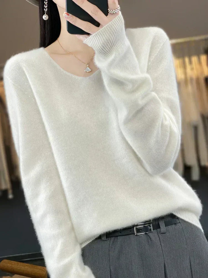 Pull Douillet Élégant Elena - Chic et Confort pour l'Hiver
