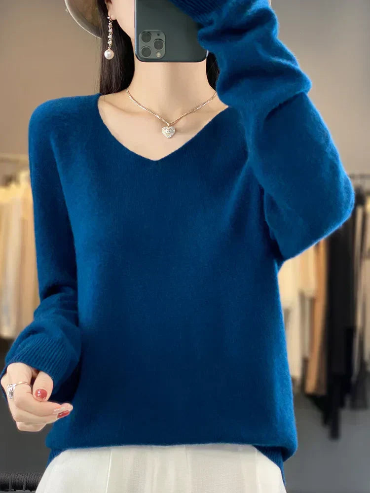Pull Douillet Élégant Elena - Chic et Confort pour l'Hiver
