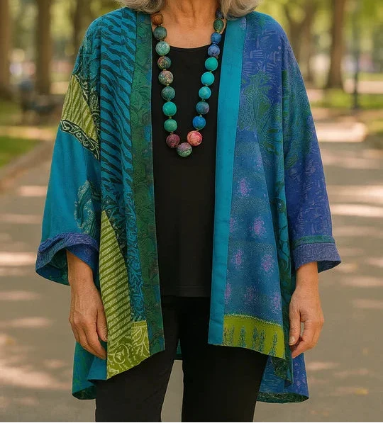 Astrid | Cardigan Drapé Élégant
