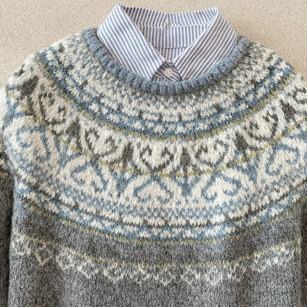 Cheryl™ | Pull en Tricot Vintage Chic
