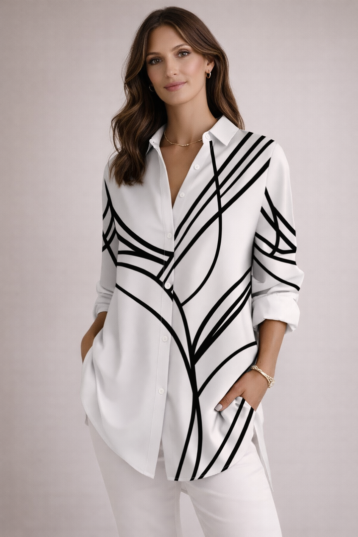 Éléna - Chemise Graphique
