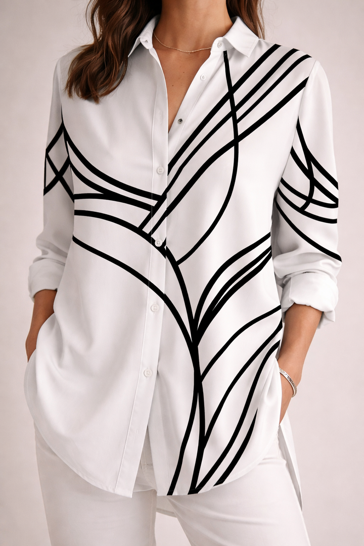 Éléna - Chemise Graphique