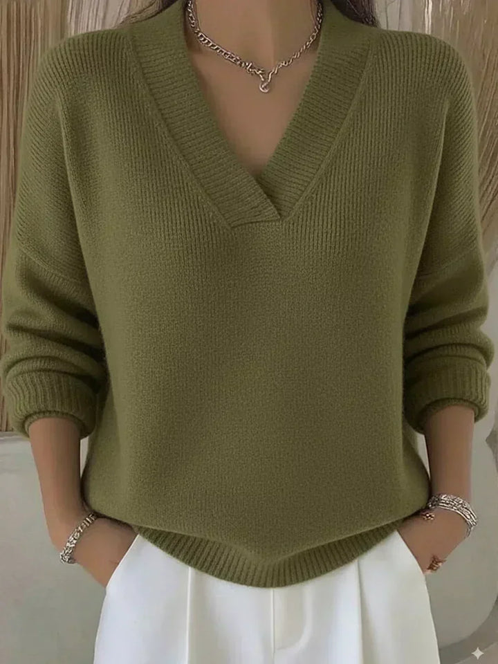 Vivelle™ | Pull V-Neck Détendu