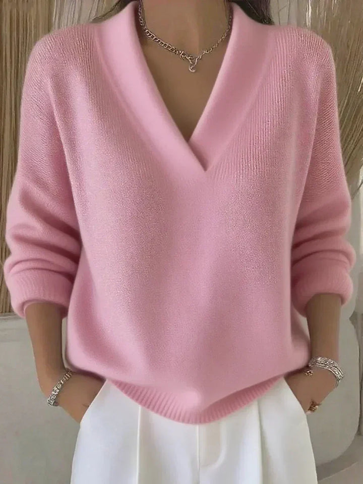 Vivelle™ | Pull V-Neck Détendu