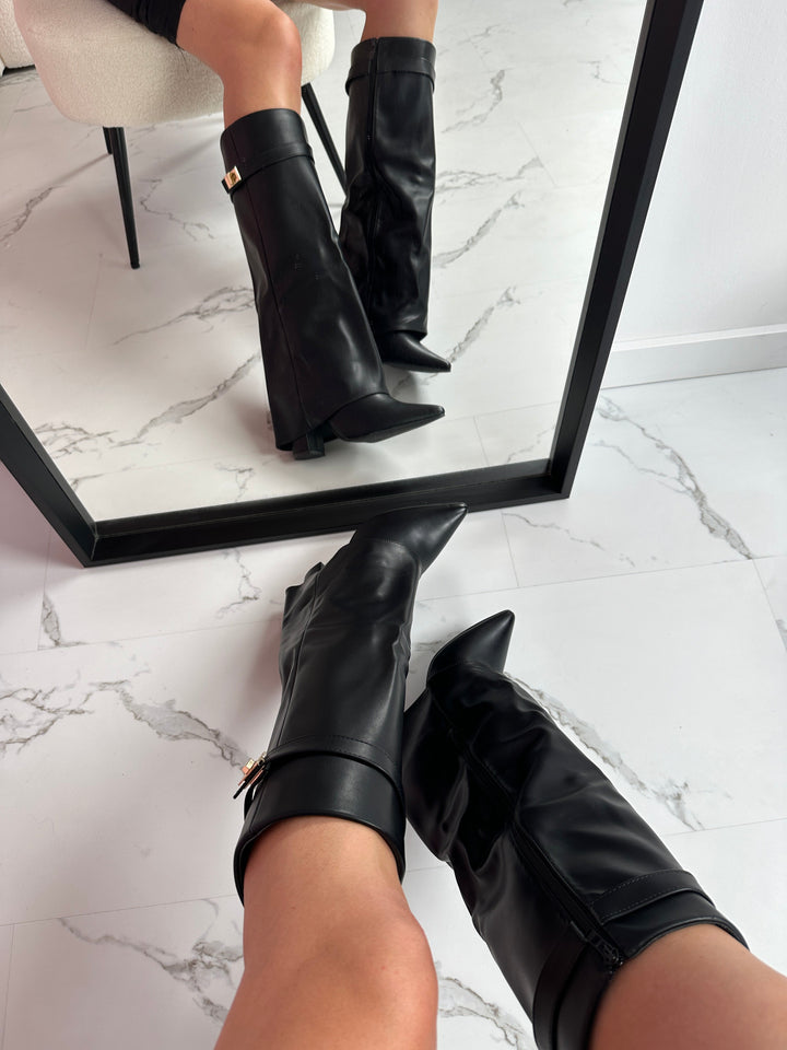 SERENA™ - Bottes en Cuir de Requin