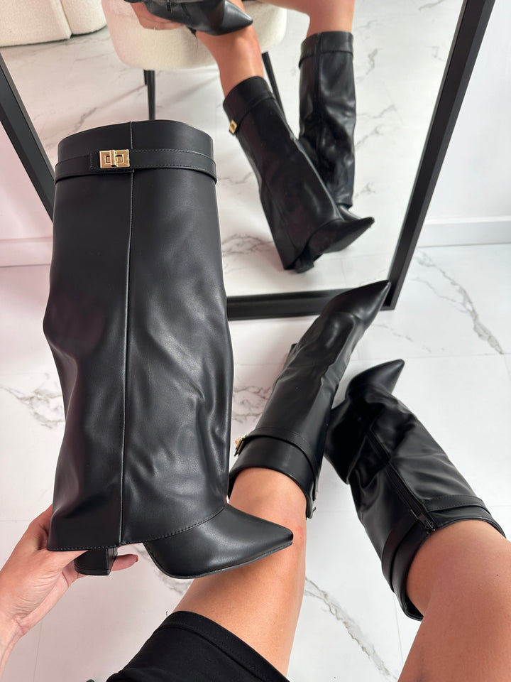 SERENA™ - Bottes en Cuir de Requin