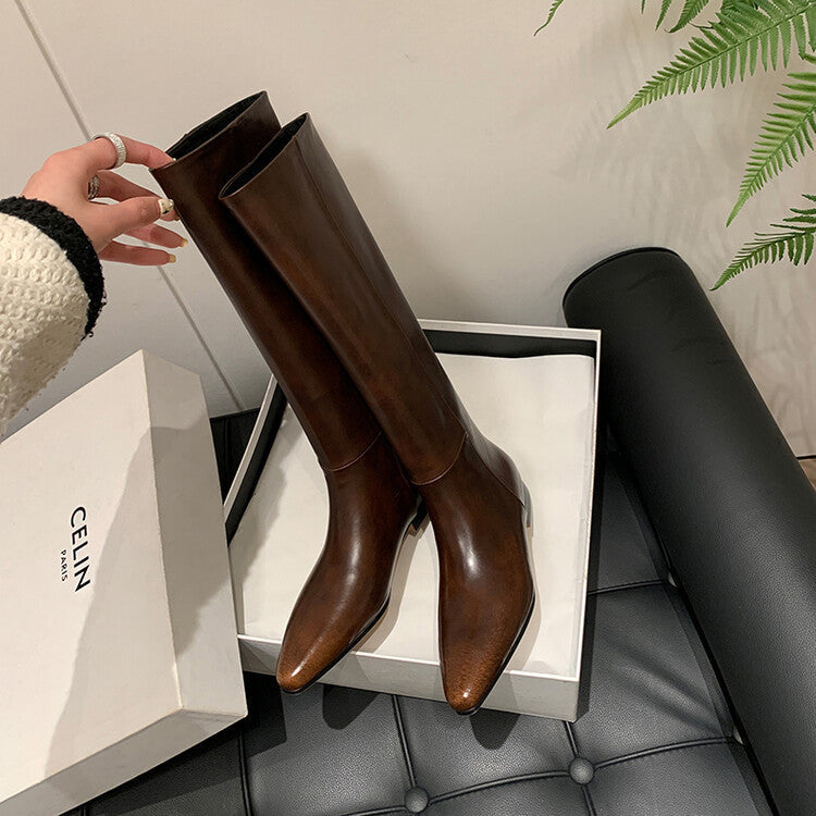AURA™ - Bottes Haute de Style Élégant