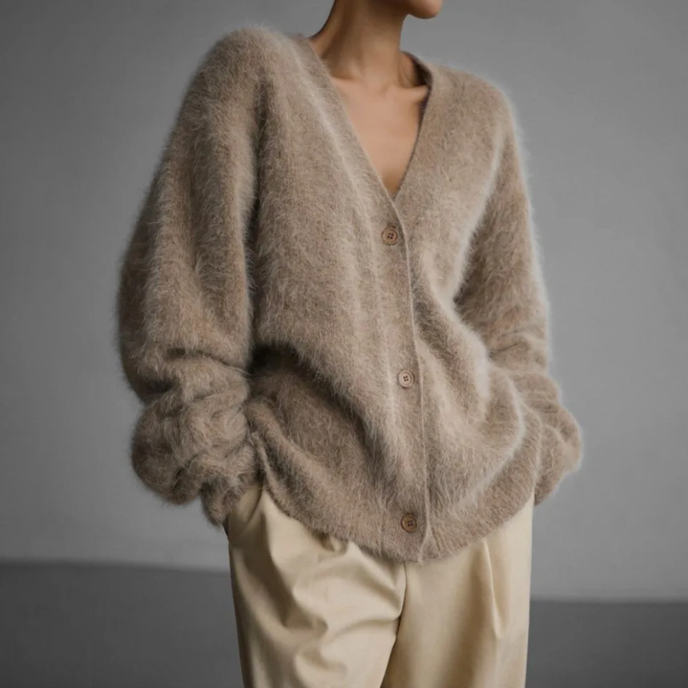 Cardigan Élégant en Cachemire - Collection Luna