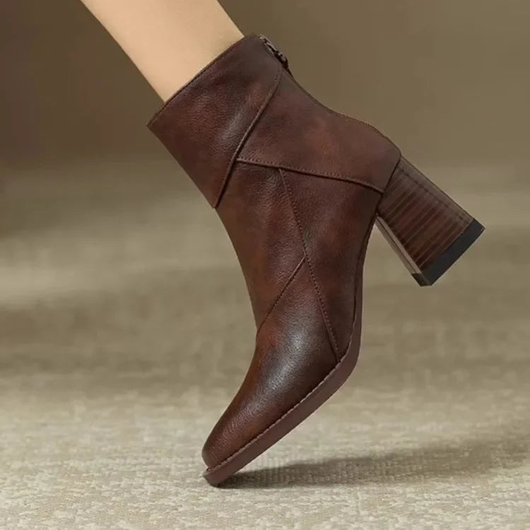 Bottes en Cuir Adeline