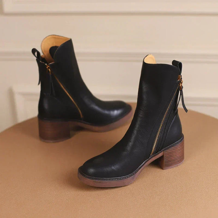 Bottines en Cuir Aria