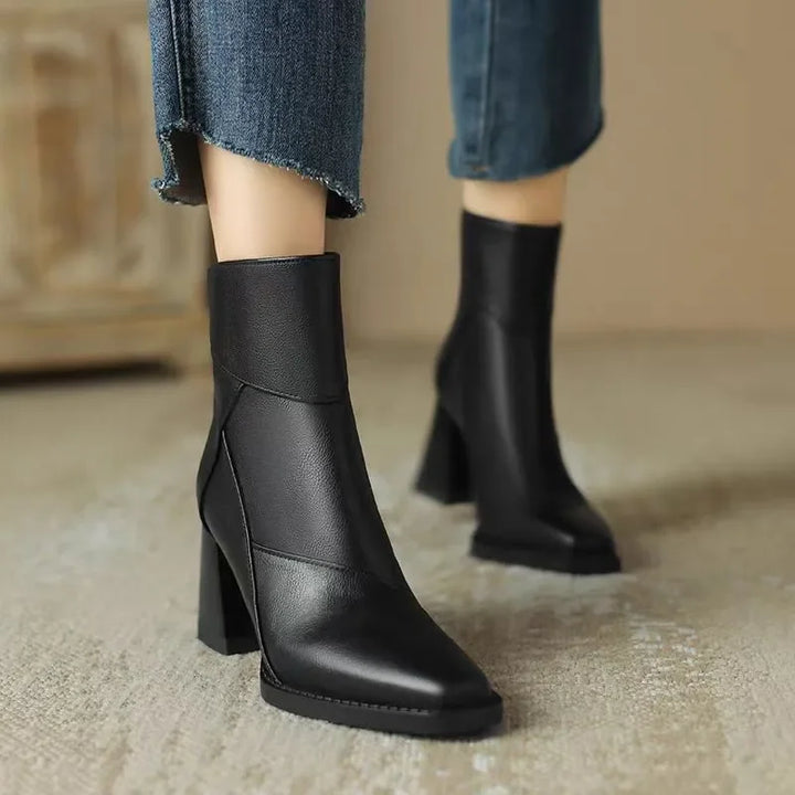 Bottes en Cuir Adeline