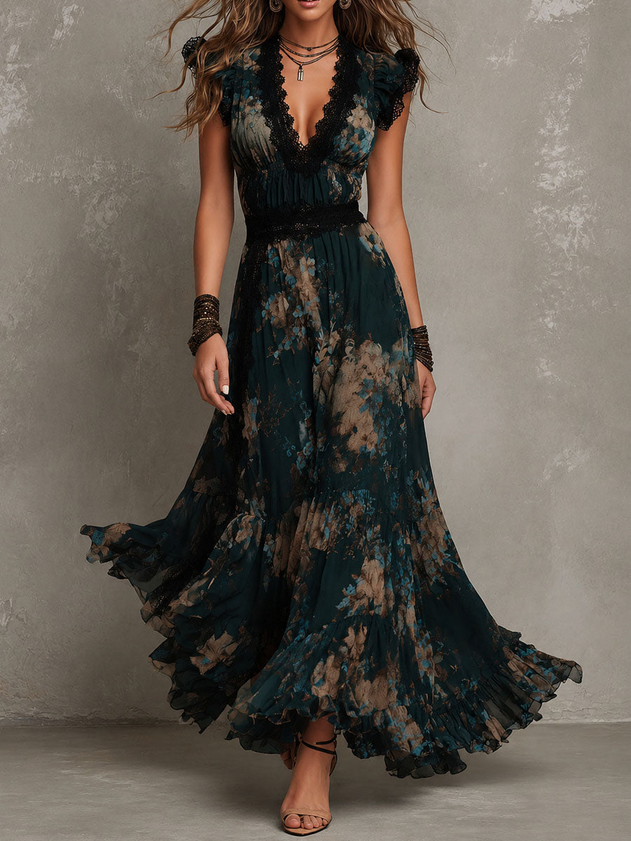 Gillian | Robe Maxi Élégante