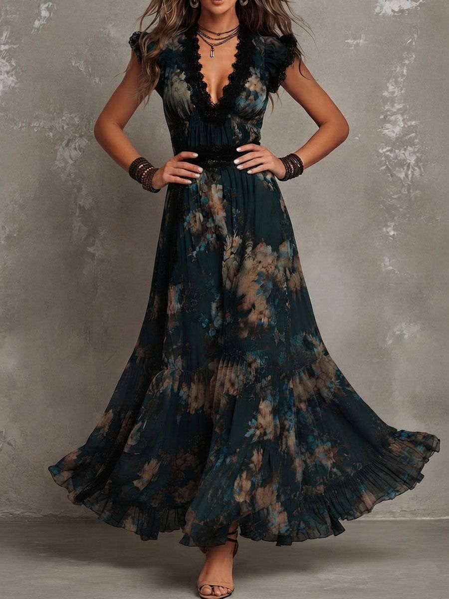 Gillian | Robe Maxi Élégante