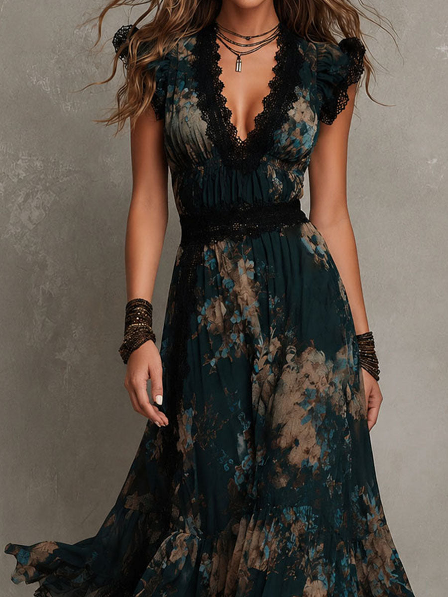 Gillian | Robe Maxi Élégante