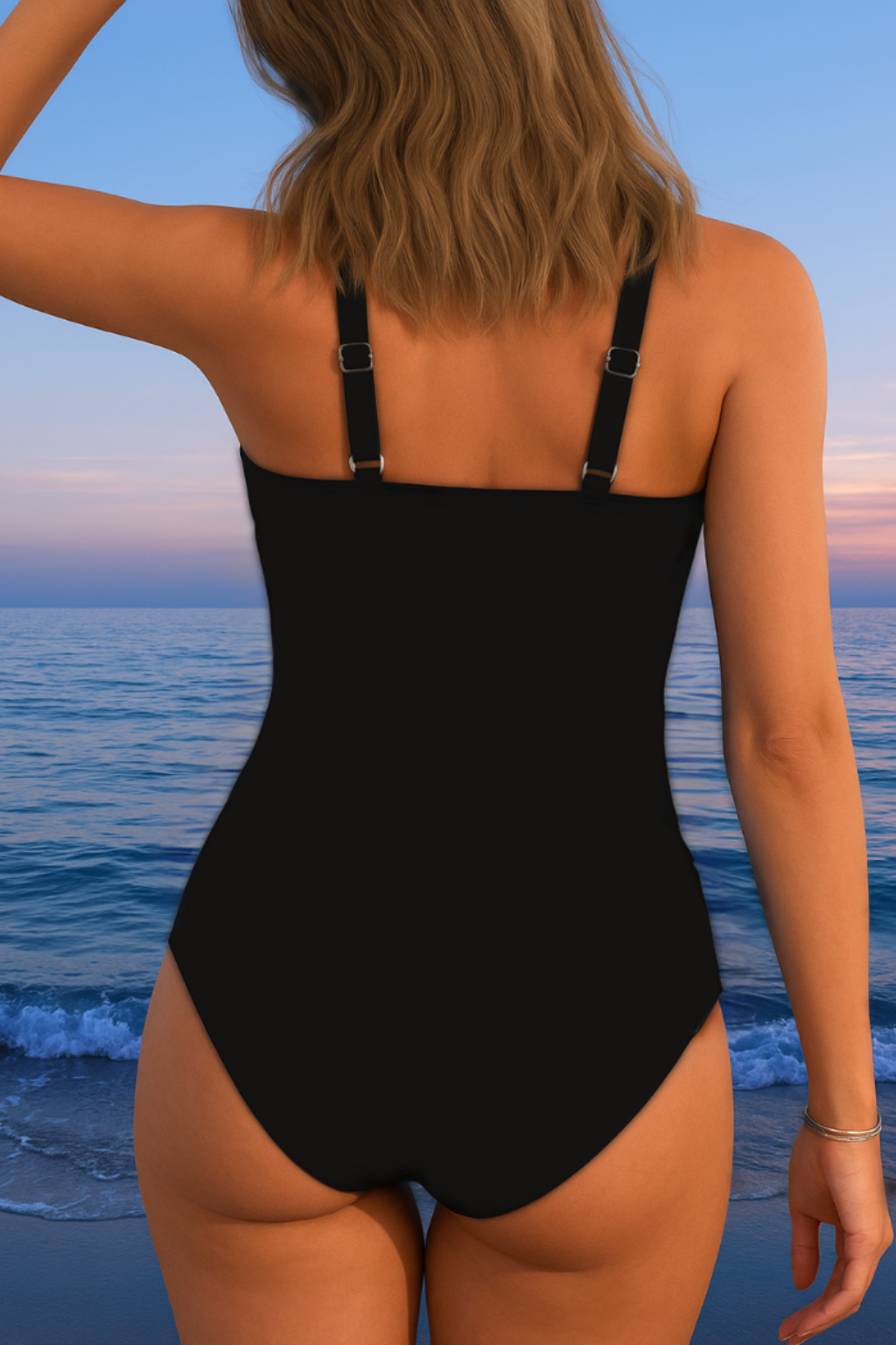 Éloria  | Maillot de bain élégant à imprimé coloré