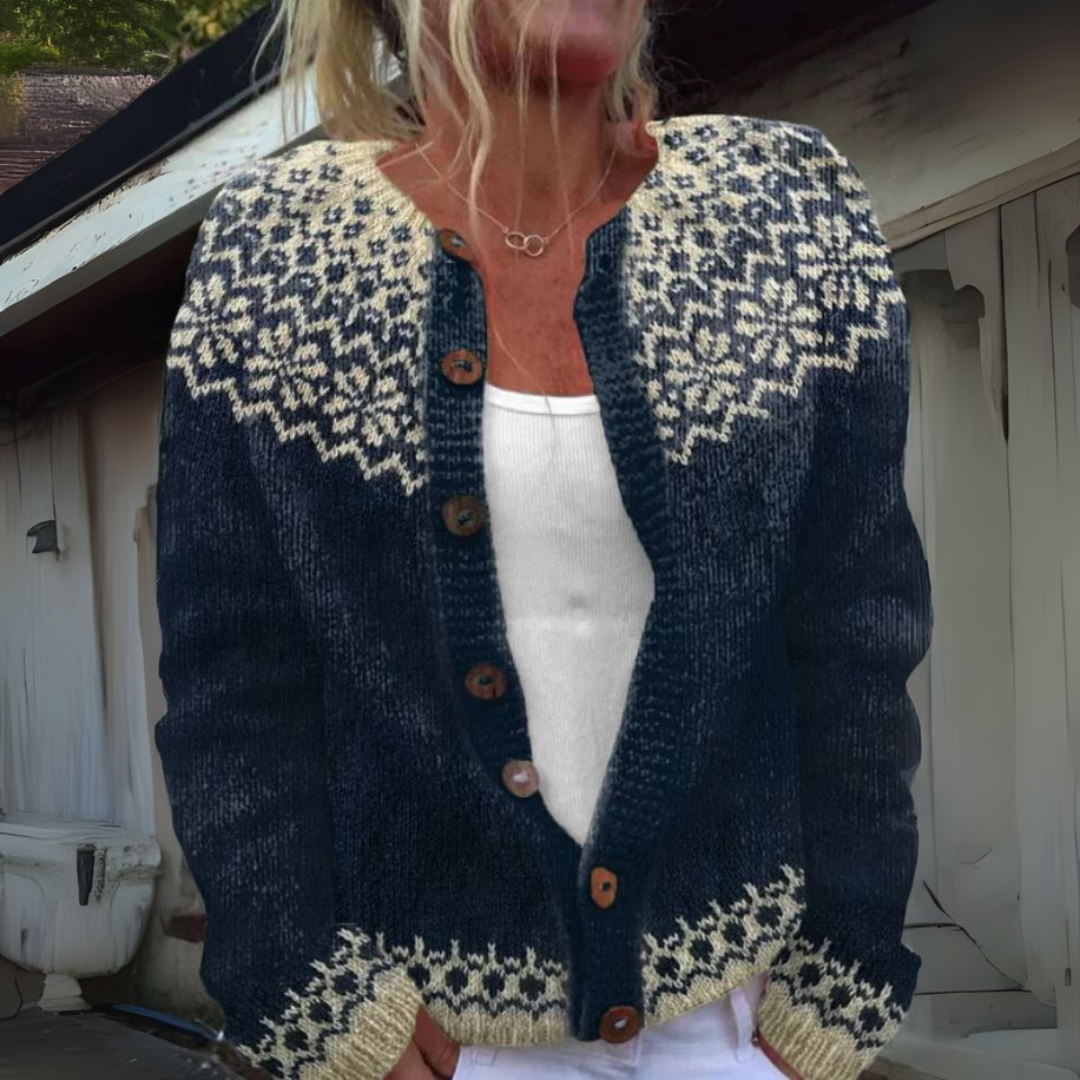 Cardigan Tricot Vintage Solvej