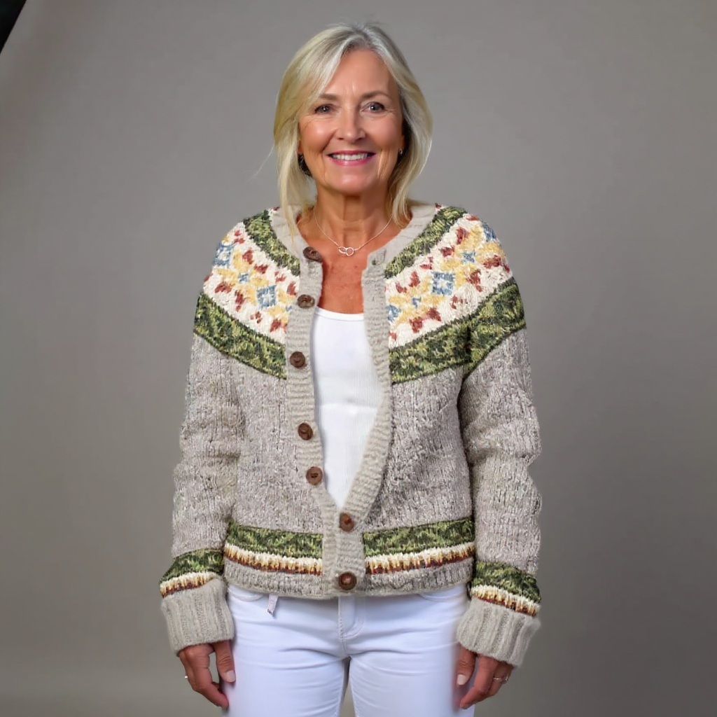Manteau en tricot vintage Mabel