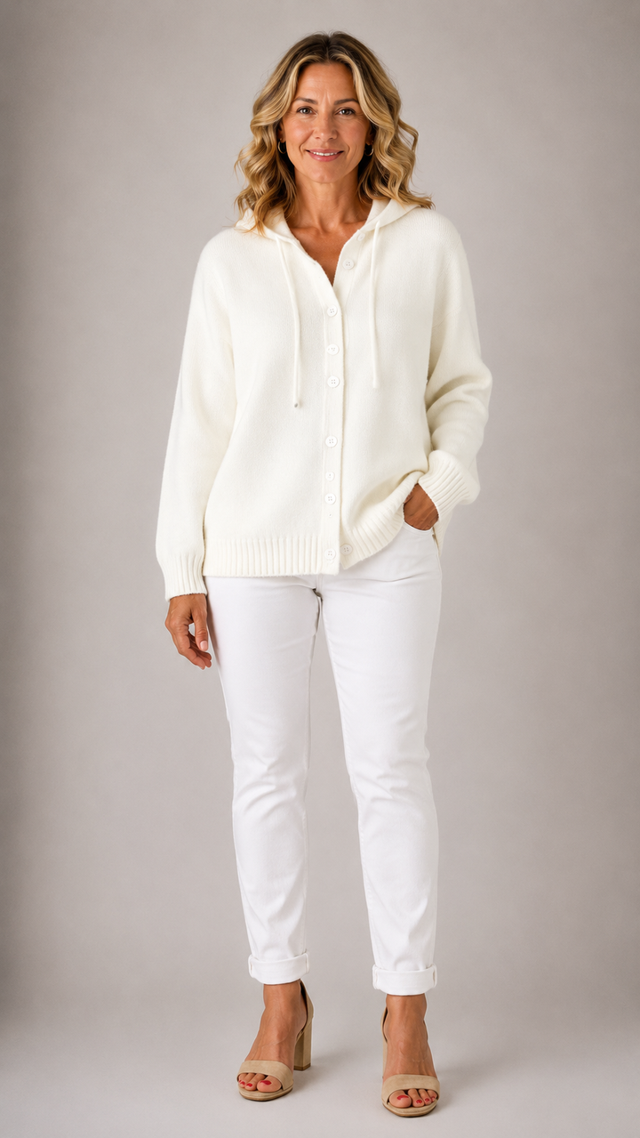 Bella™ | Cardigan en Tricot à Capuche pour Femmes