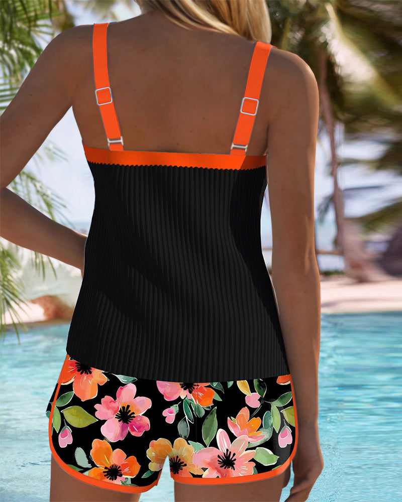 Freya | Ensemble Floral Deux Pièces