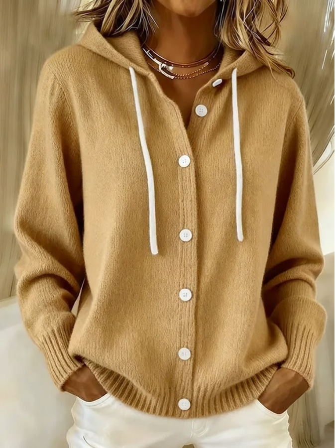 Bella™ | Cardigan en Tricot à Capuche pour Femmes