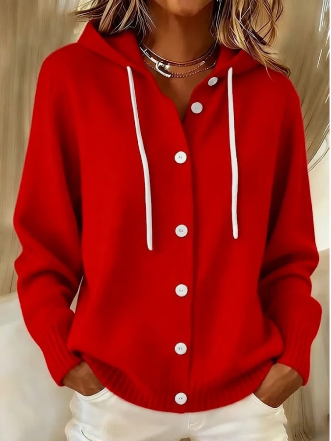 Bella™ | Cardigan en Tricot à Capuche pour Femmes