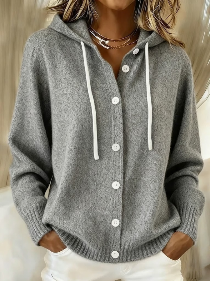 Bella™ | Cardigan en Tricot à Capuche pour Femmes