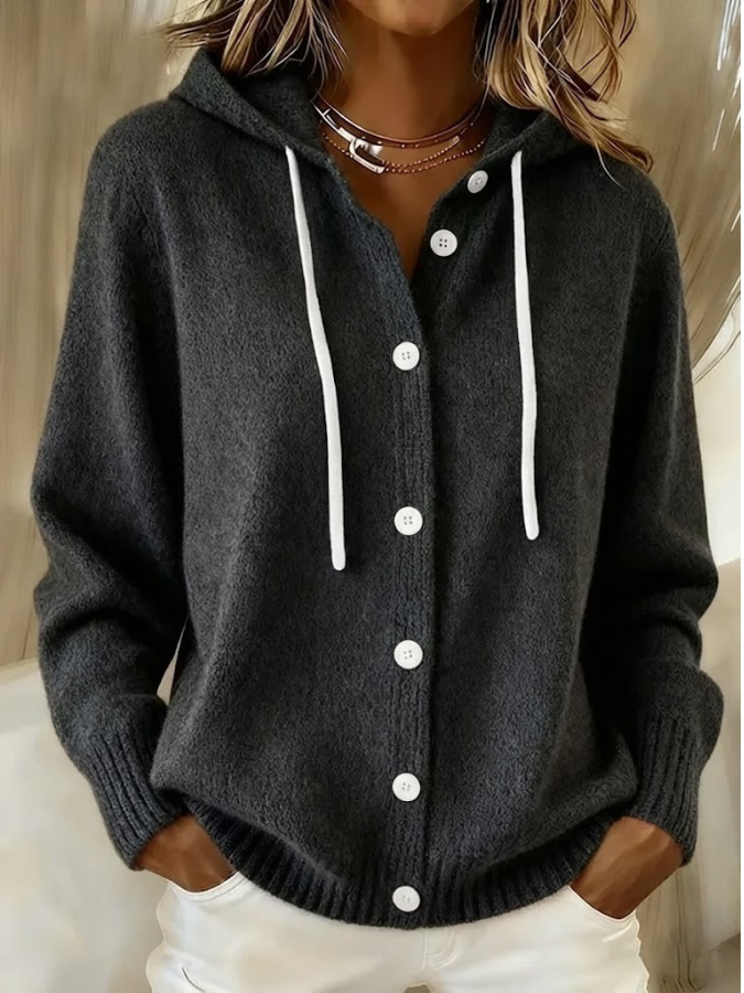 Bella™ | Cardigan en Tricot à Capuche pour Femmes