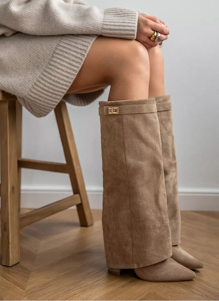 SERENA™ - Bottes en Cuir de Requin
