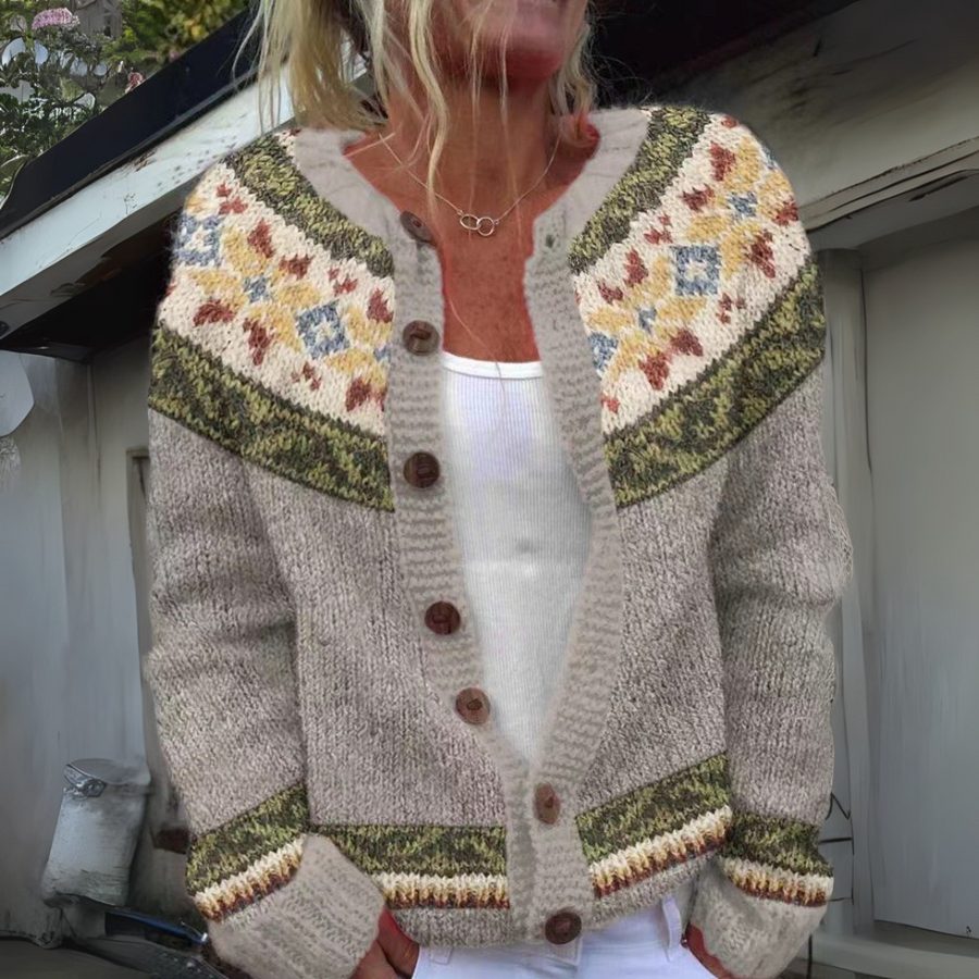 Cardigan Sienna Fair Isle