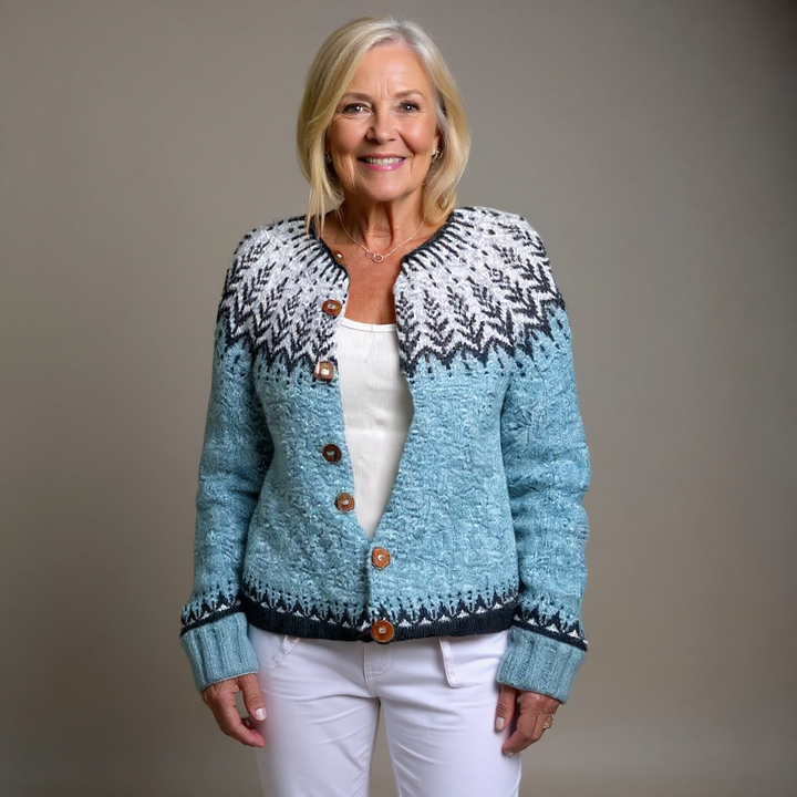 Cardigan Reva Fair Isle