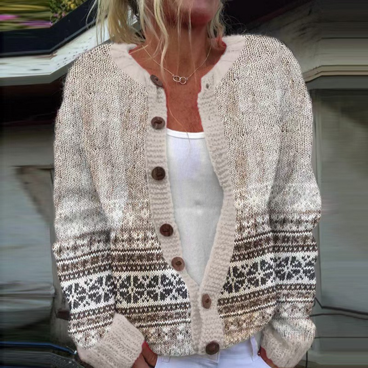 Manteau en tricot vintage Mabel