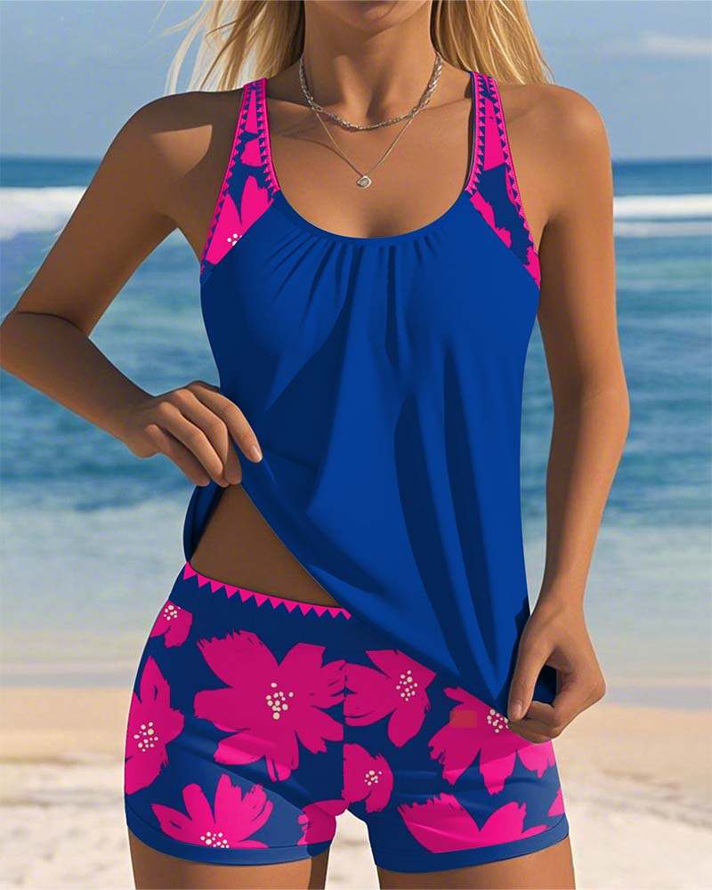 Emma | Tankini à Imprimé Floral