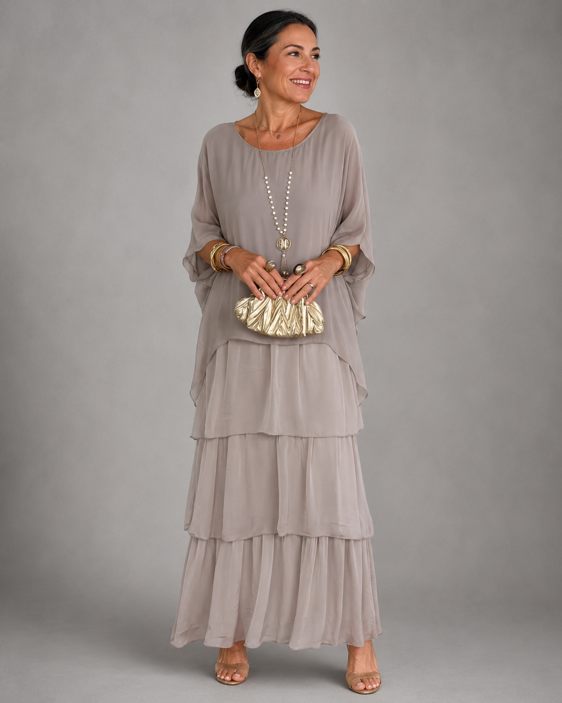 Lara | Robe Longue Élégante