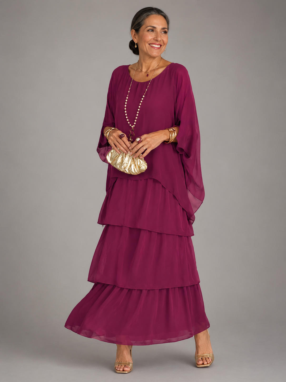 Lara | Robe Longue Élégante