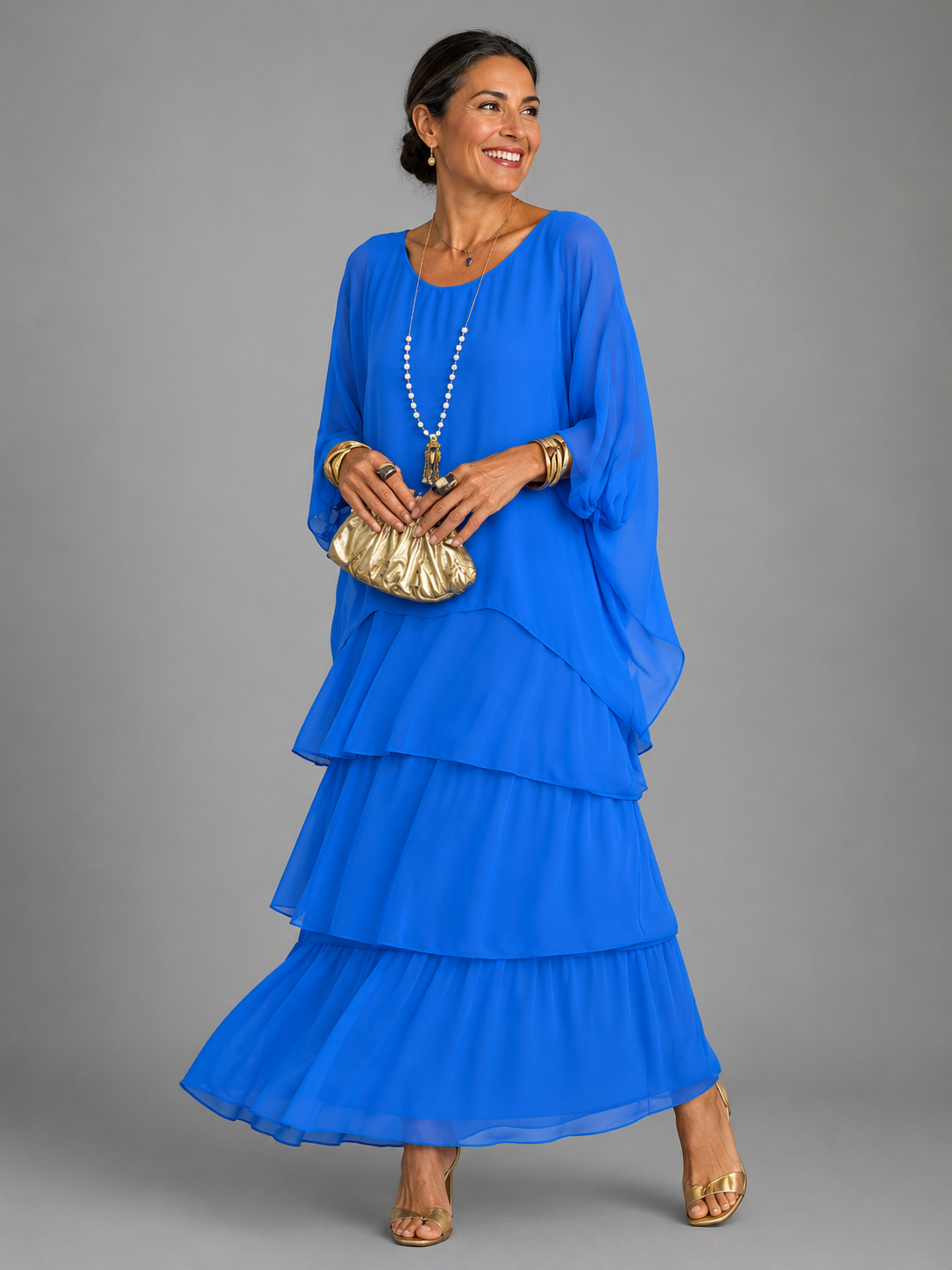 Lara | Robe Longue Élégante