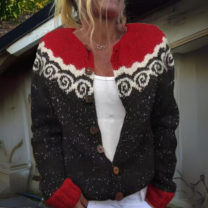 Cardigan Odette Fair Isle