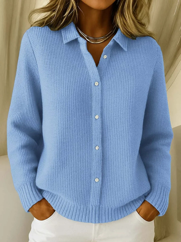 Cardigan Élégant en Laine Douce - Collection Fiora