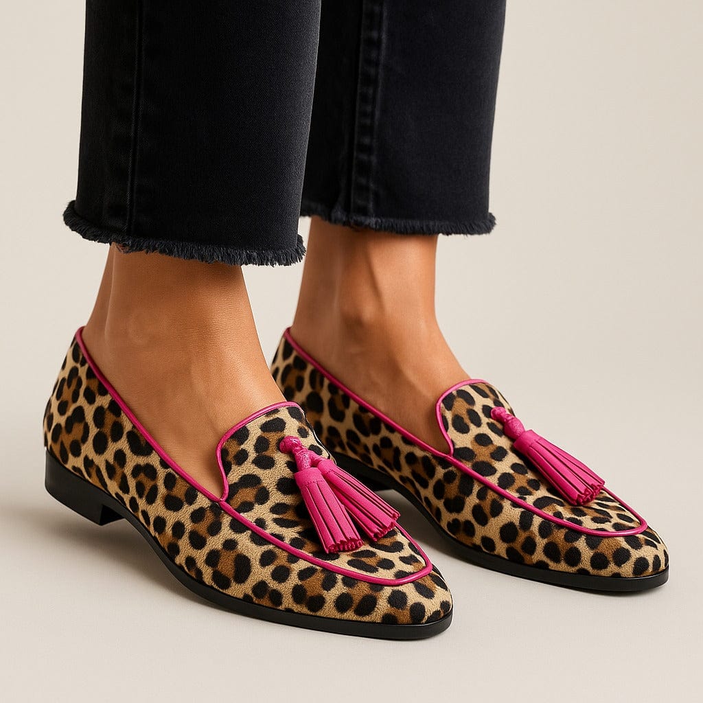 Liora | Chaussons avec Détails à Franges