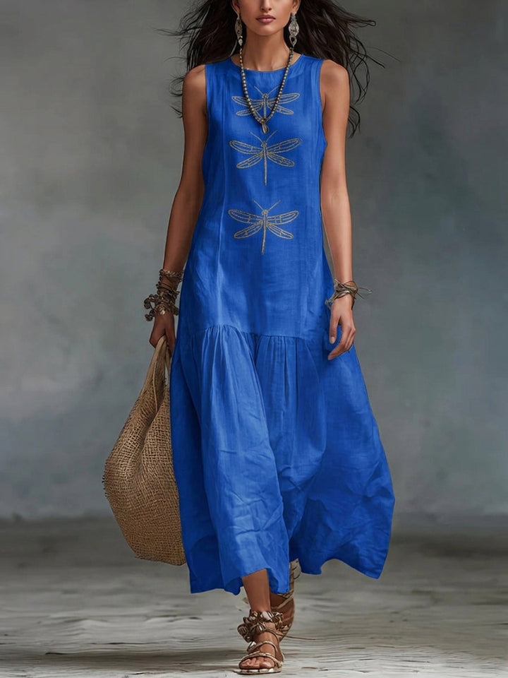 Genève - Robe Maxi Sans Manches
