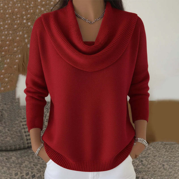 Marie™ | Pull Tricot Col Bateau pour Femmes