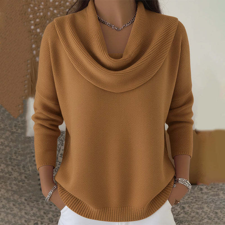 Marie™ | Pull Tricot Col Bateau pour Femmes