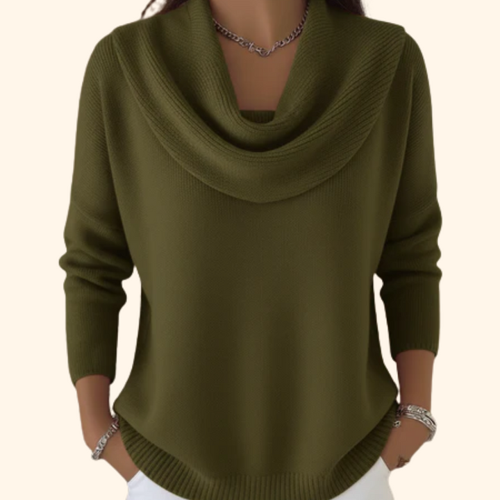 Marie™ | Pull Tricot Col Bateau pour Femmes