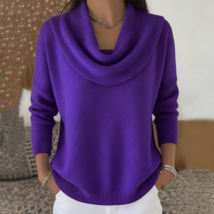 Marie™ | Pull Tricot Col Bateau pour Femmes
