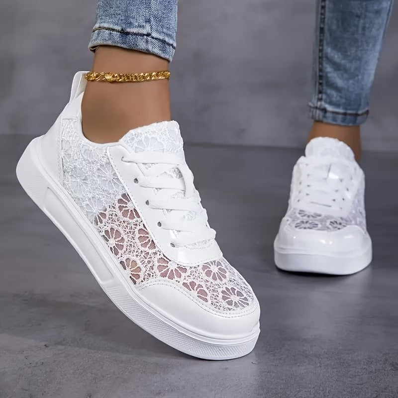 Dentelle | Baskets à Motif Floral