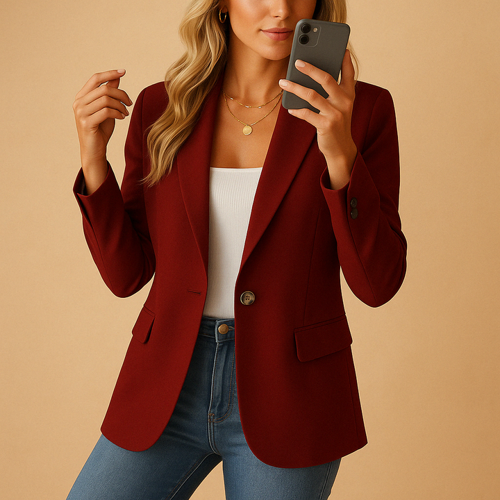 Rive | Blazer Ajusté et Confortable pour Femmes