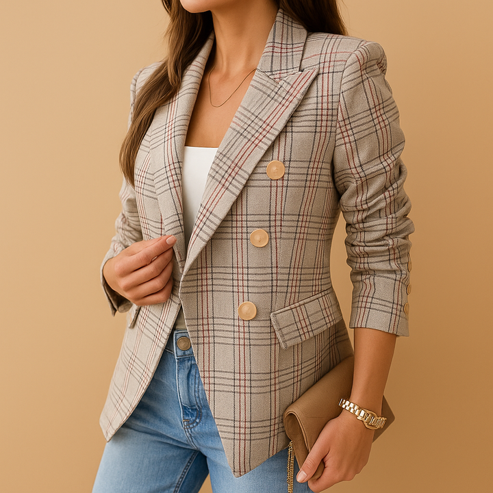 Rive | Blazer Sur Mesure avec Détails Élégants pour Femmes