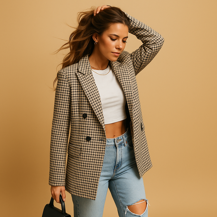 Rive | Blazer Classique Ajusté pour Femmes