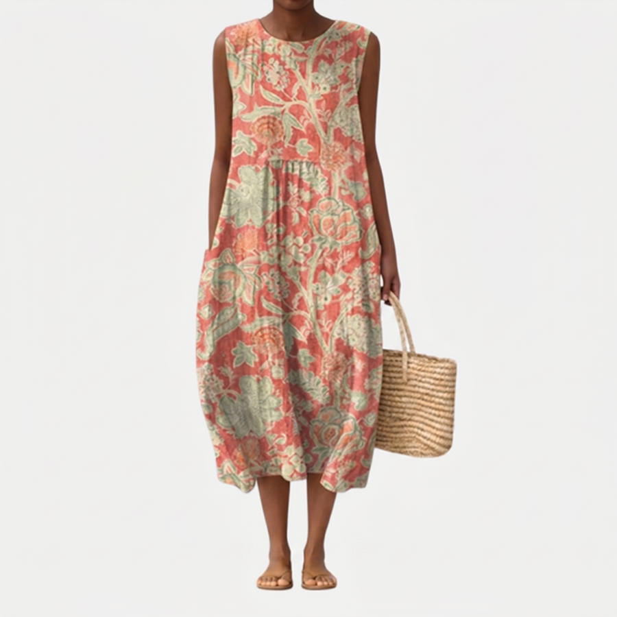 Raya | Robe Midi Élégante
