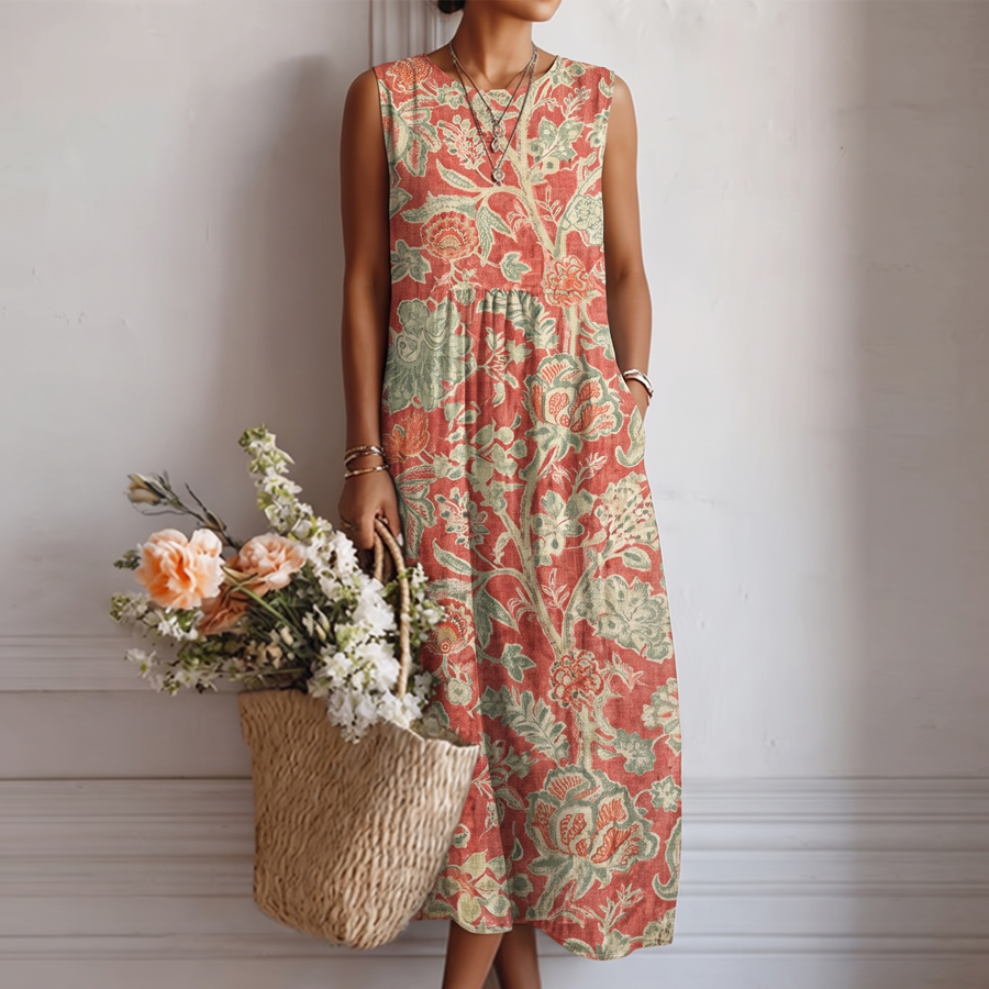 Raya | Robe Midi Élégante