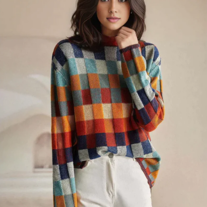 Pull Roulé Élégant en Cachemire Luxe - Maison Claire et Sylvie